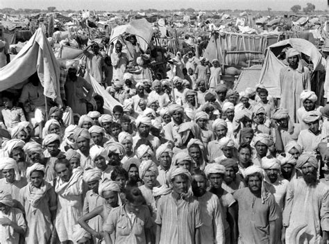 Partition of India: Religious Tensions and Independence Movement Culminating in Mass Migration